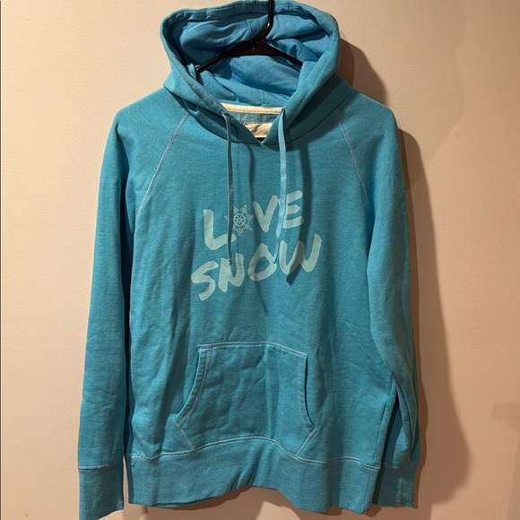 DSG Tops - DSG Blue 'Love Snow' Hoodie